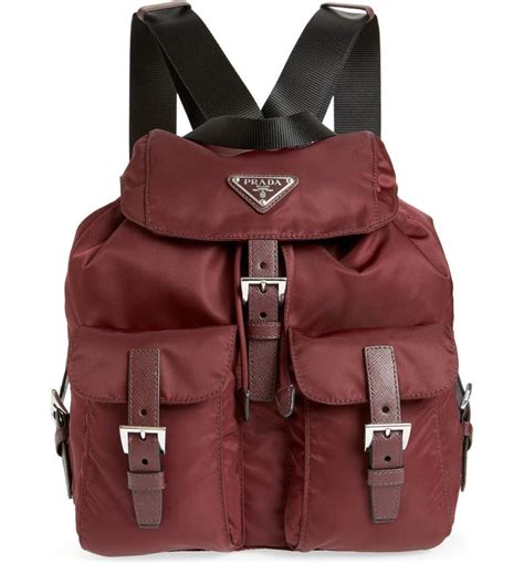 prada string backpack|prada backpack nylon for women.